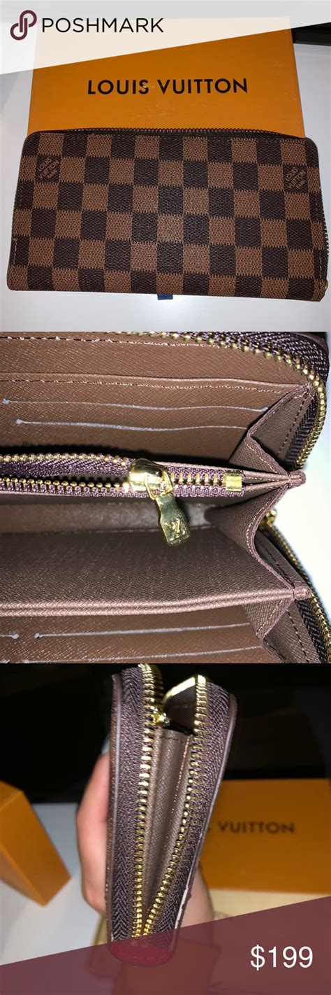 louis vuitton checkered zippy wallet|louis vuitton wallet zipper.